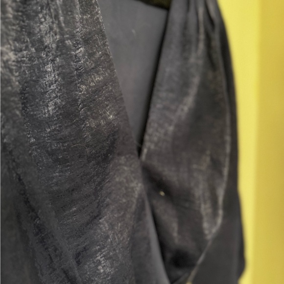 Navy Wrap Dress - Size 4 - Picture 5 of 5